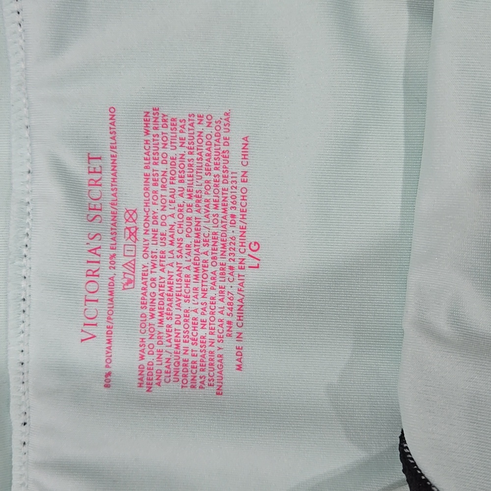 Victoria's Secret Light Blue Bikini Bottom - Picture 2 of 3